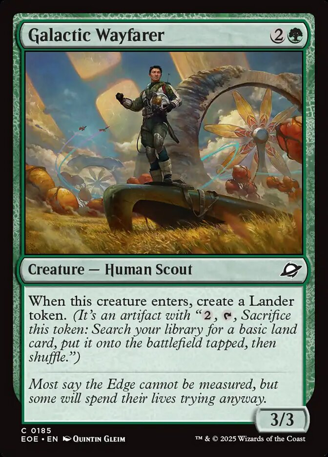 Galactic Wayfarer 185/276 (Edge of Eternities) - Foil