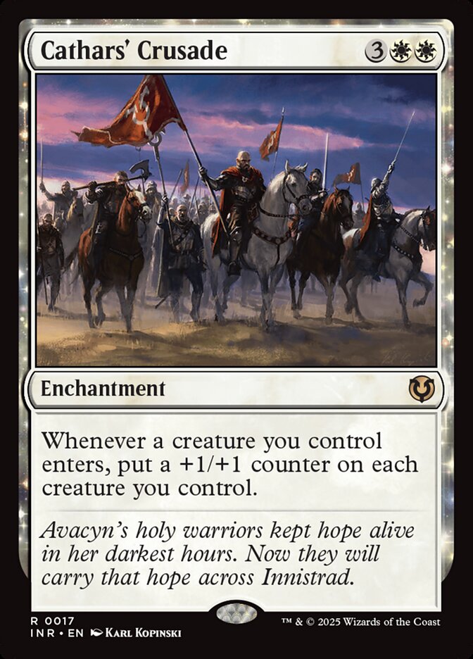 Cathars' Crusade 17/287 (Innistrad Remastered) - Foil