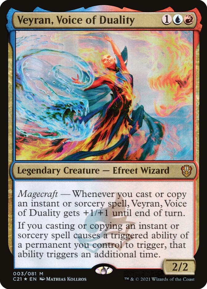 Veyran Voice of Duality 3 (Commander 2021) - Foil