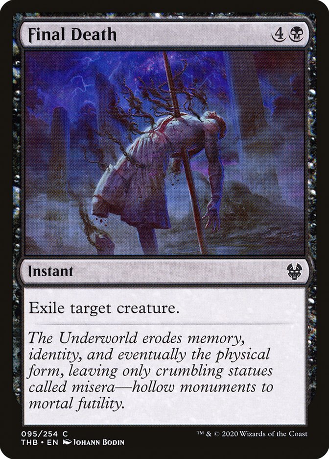 Final Death 95 (Theros Beyond Death) - Foil
