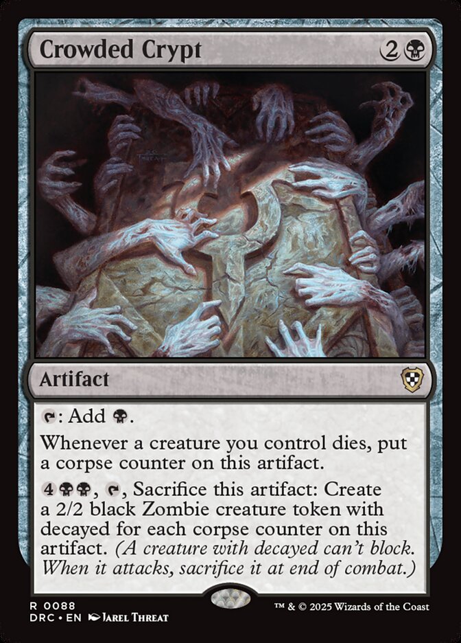 Crowded Crypt 88 (Commander: Aetherdrift)
