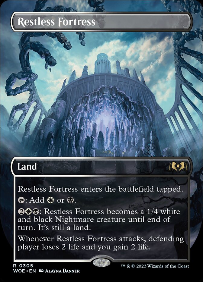 Restless Fortress 305/276 (Wilds of Eldraine) - Borderless
