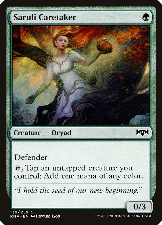 Saruli Caretaker 139/259 (Ravnica Allegiance)