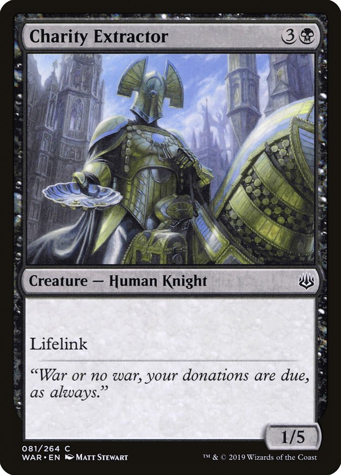Charity Extractor 81 (War of the Spark)
