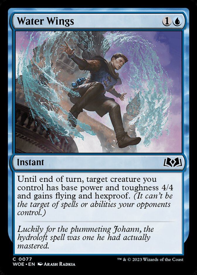 Water Wings 77 (Wilds of Eldraine) - Foil