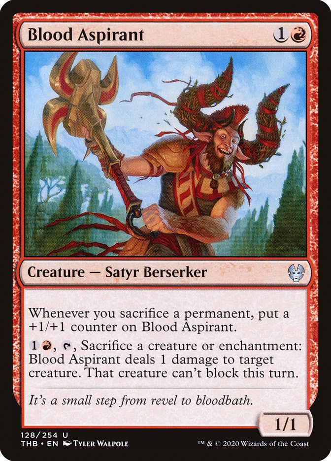 Blood Aspirant 128/254 (Theros Beyond Death) - Foil