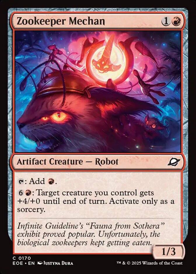 Zookeeper Mechan 170 (Edge of Eternities) - Foil