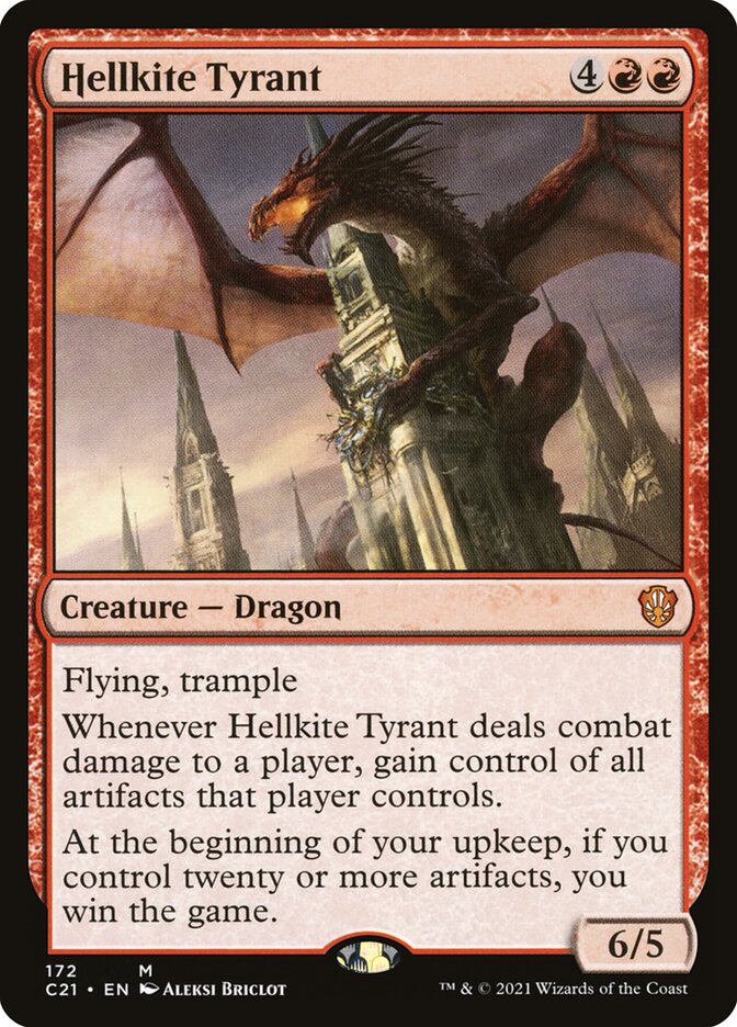 Hellkite Tyrant 172/81 (Commander 2021)