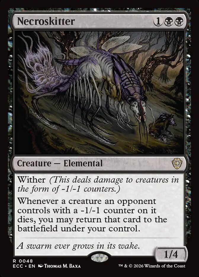Necroskitter 48 (Commander: Lorwyn Eclipsed)