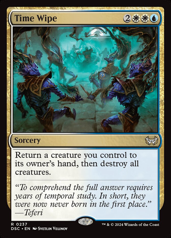 Time Wipe 237/40 (Commander: Duskmourn: House of Horror)