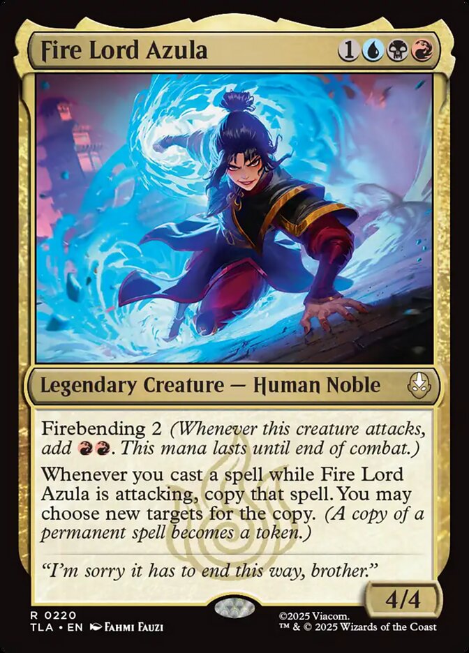 Fire Lord Azula 220 (Avatar: The Last Airbender) - Foil