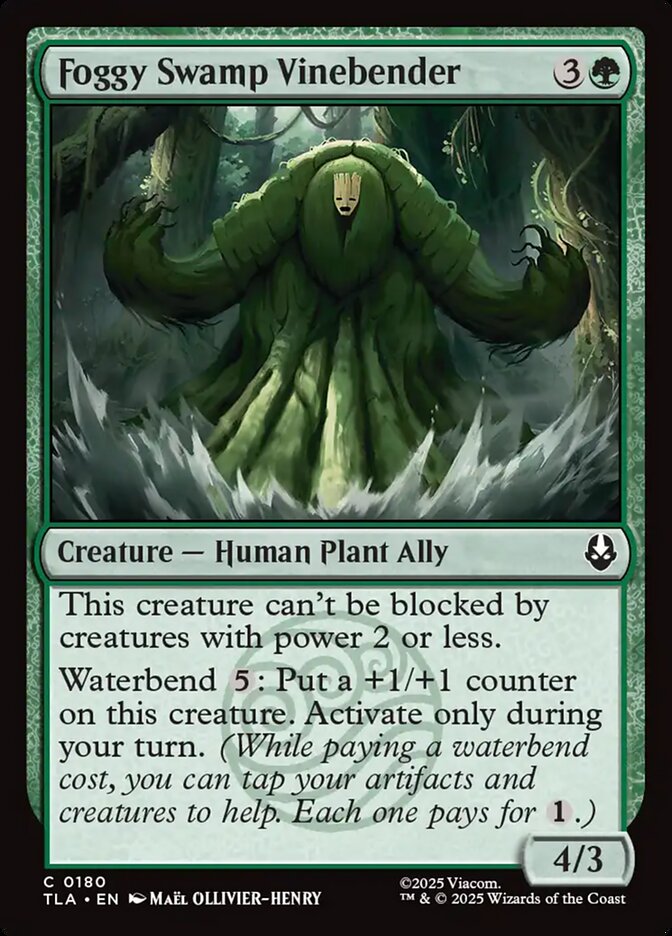 Foggy Swamp Vinebender 180 (Avatar: The Last Airbender)