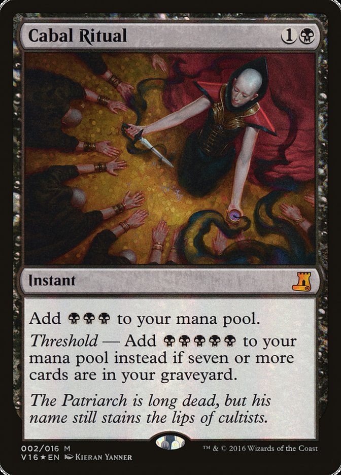 Cabal Ritual 2/16 (From the Vault: Lore) - Foil