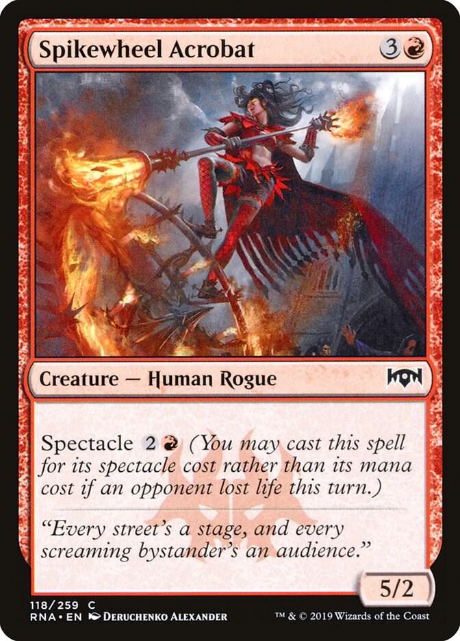 Spikewheel Acrobat 118/259 (Ravnica Allegiance)