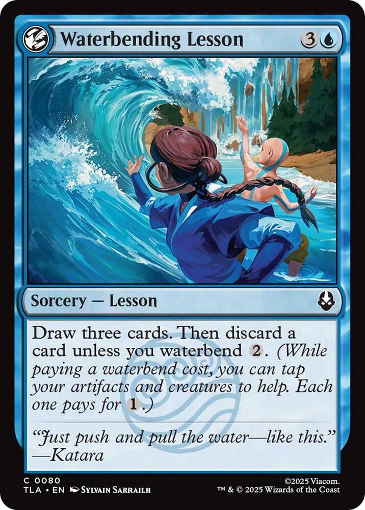 Waterbending Lesson 80/286 (Avatar: The Last Airbender) - Foil