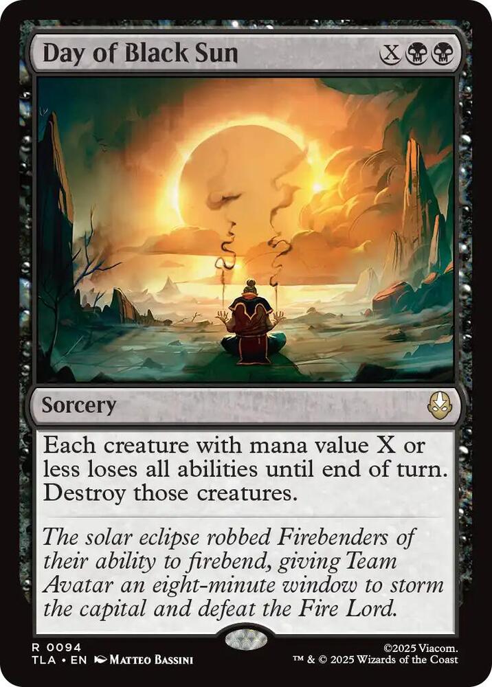 Day of Black Sun 94 (Avatar: The Last Airbender) - Foil