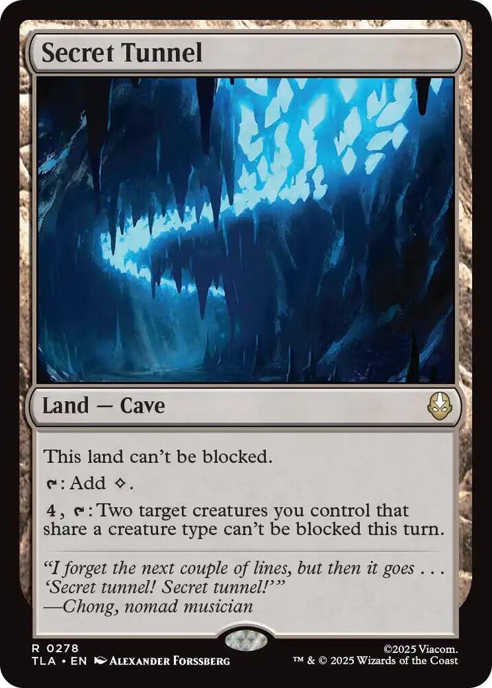 Secret Tunnel 278 (Avatar: The Last Airbender) - Foil