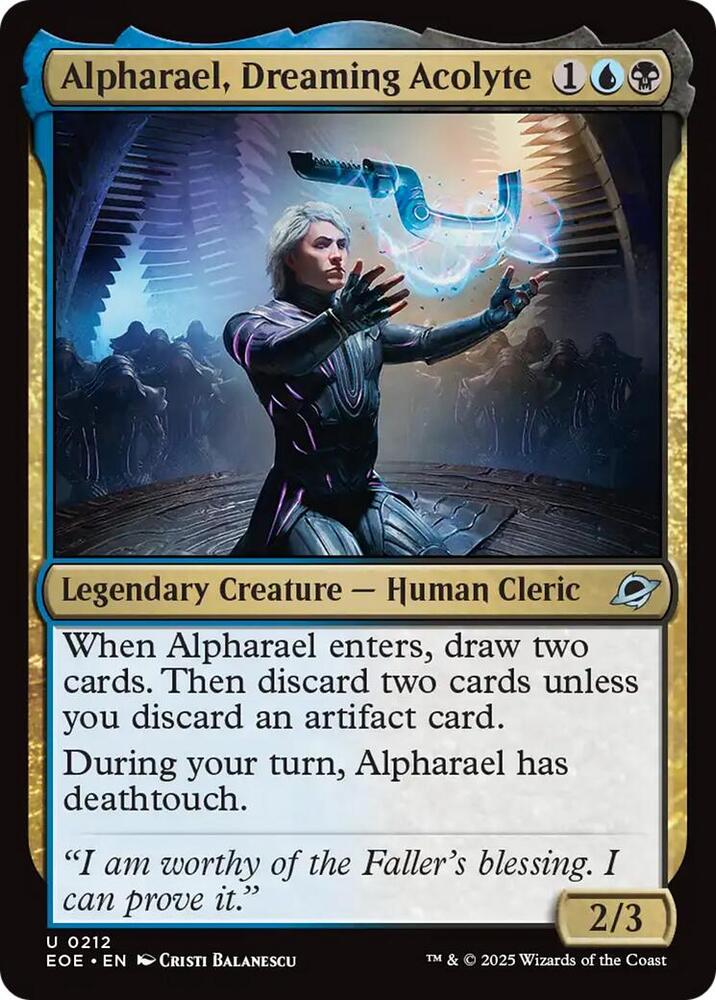 Alpharael, Dreaming Acolyte 212 (Edge of Eternities) - Foil