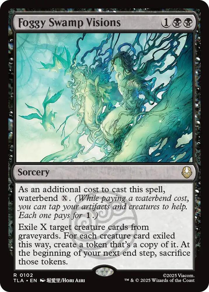 Foggy Swamp Visions 102 (Avatar: The Last Airbender) - Foil