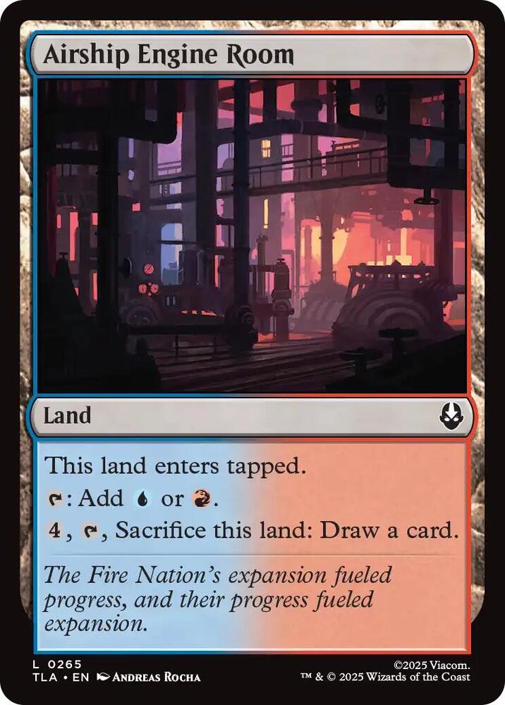 Airship Engine Room 265 (Avatar: The Last Airbender) - Foil