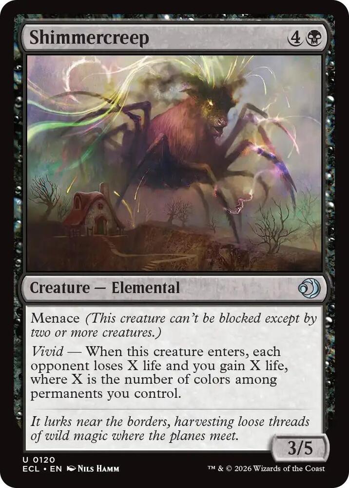 Shimmercreep 120 (Lorwyn Eclipsed)
