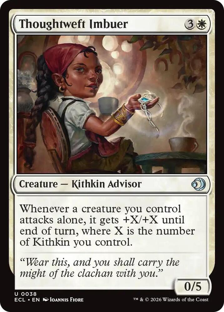 Thoughtweft Imbuer 38 (Lorwyn Eclipsed) - Foil