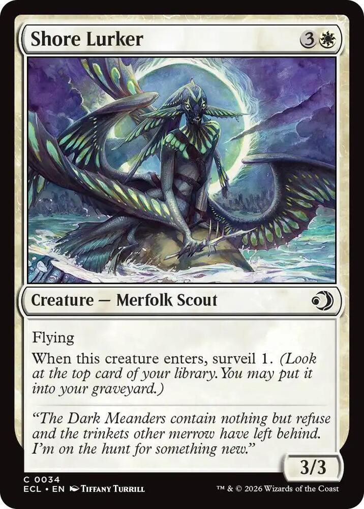 Shore Lurker 34/273 (Lorwyn Eclipsed)