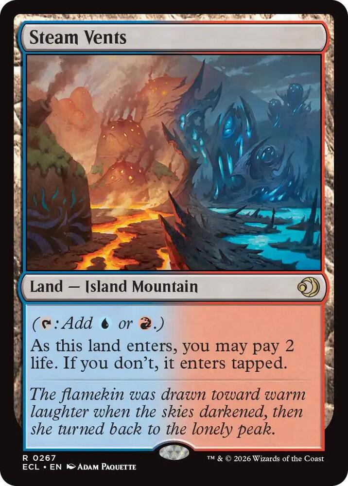 Steam Vents 267 (Lorwyn Eclipsed) - Foil