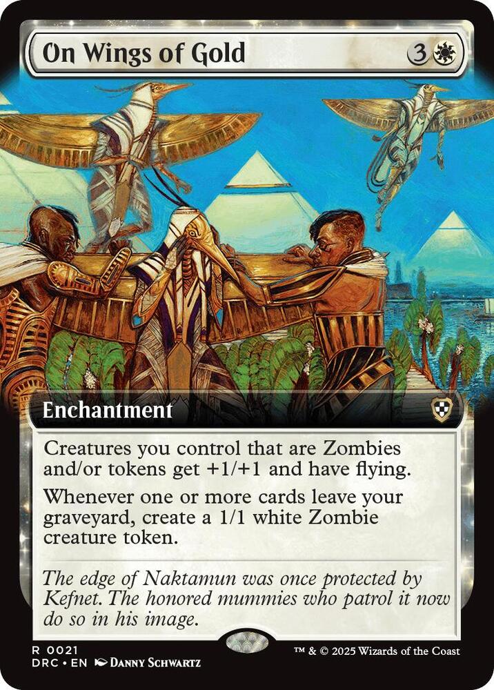 On Wings of Gold 21 (Commander: Aetherdrift) - Extended Art