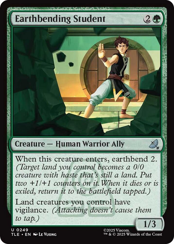 Earthbending Student 249 (Avatar: The Last Airbender: Eternal-Legal) - Foil