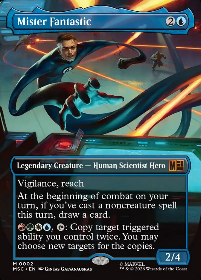 Mister Fantastic 2 (Commander: Marvel Super Heroes) - Borderless