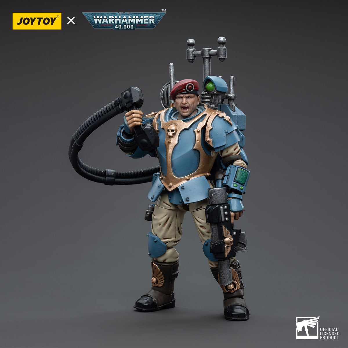 Warhammer Collectibles 1/18 Scale Astra Militarum 55th Kappic Eagles Vox Operator - Good Games