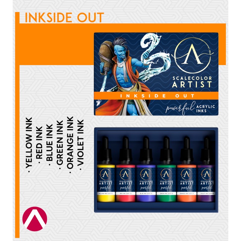 Scale 75 Scalecolor Artist Inkside Out Paint Set - Good Games