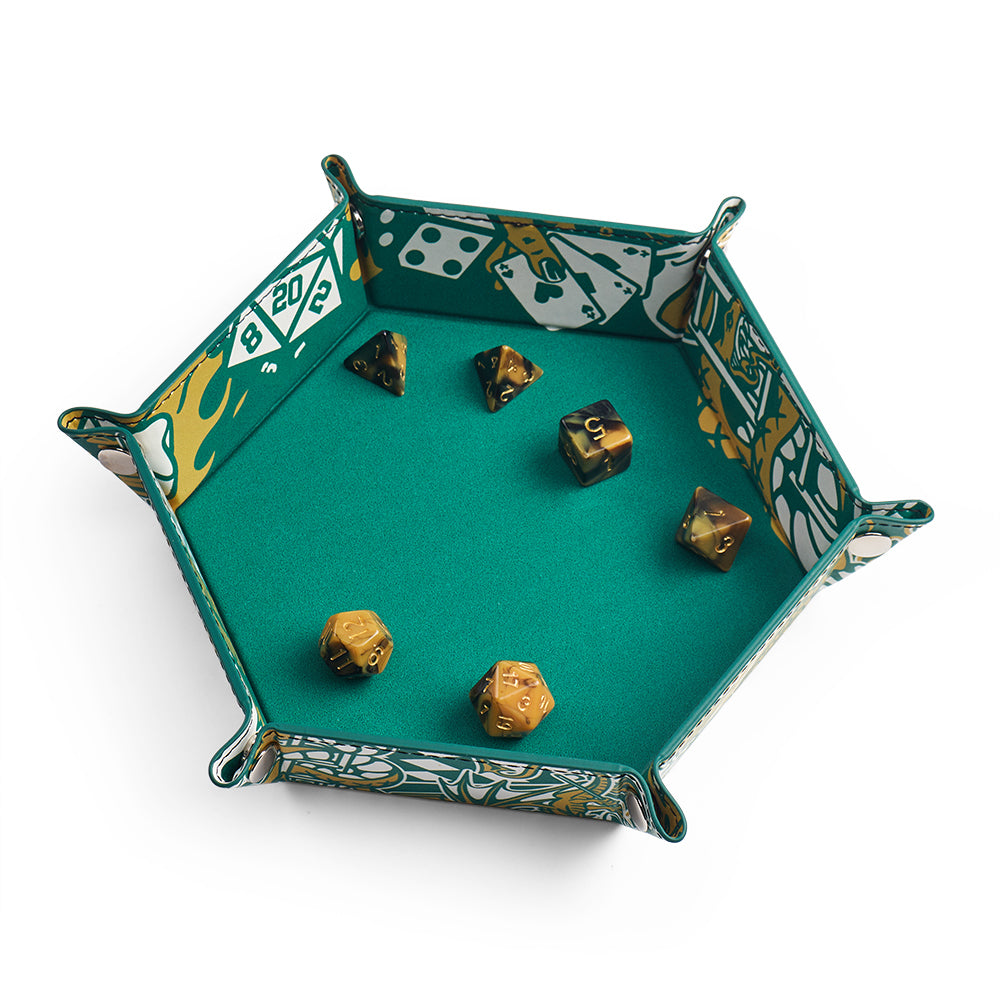 LPG Hex Dice Tray 6 - Artist Series: Cara - Good Games