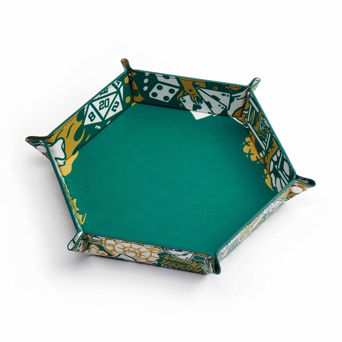 LPG Hex Dice Tray 8 Inch - Artist Series: Cara - Good Games