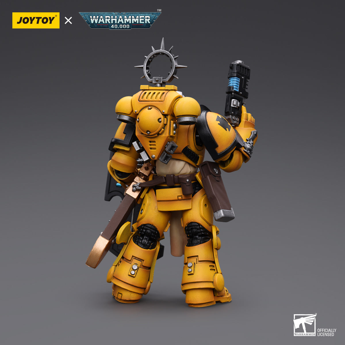 Warhammer Collectibles: 1/18 Scale Primaris Space Marines Imperial Fists Bladeguard Veteran - Good Games