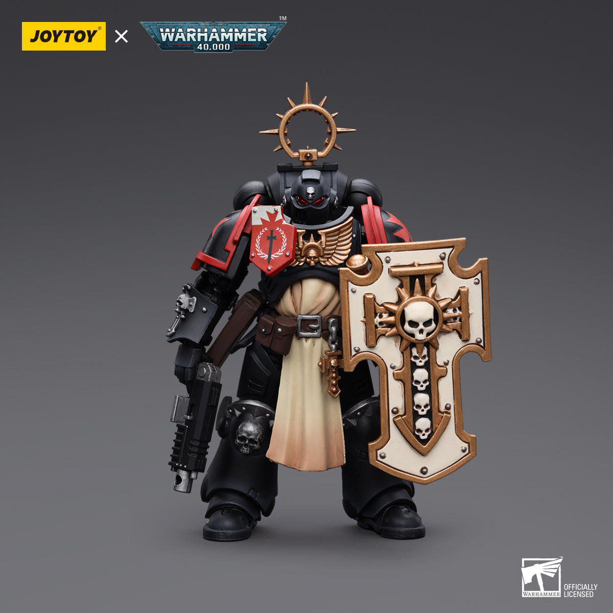 Warhammer Collectibles: 1/18 Scale Primaris Space Marines Black Templars Bladeguard Veteran - Good Games
