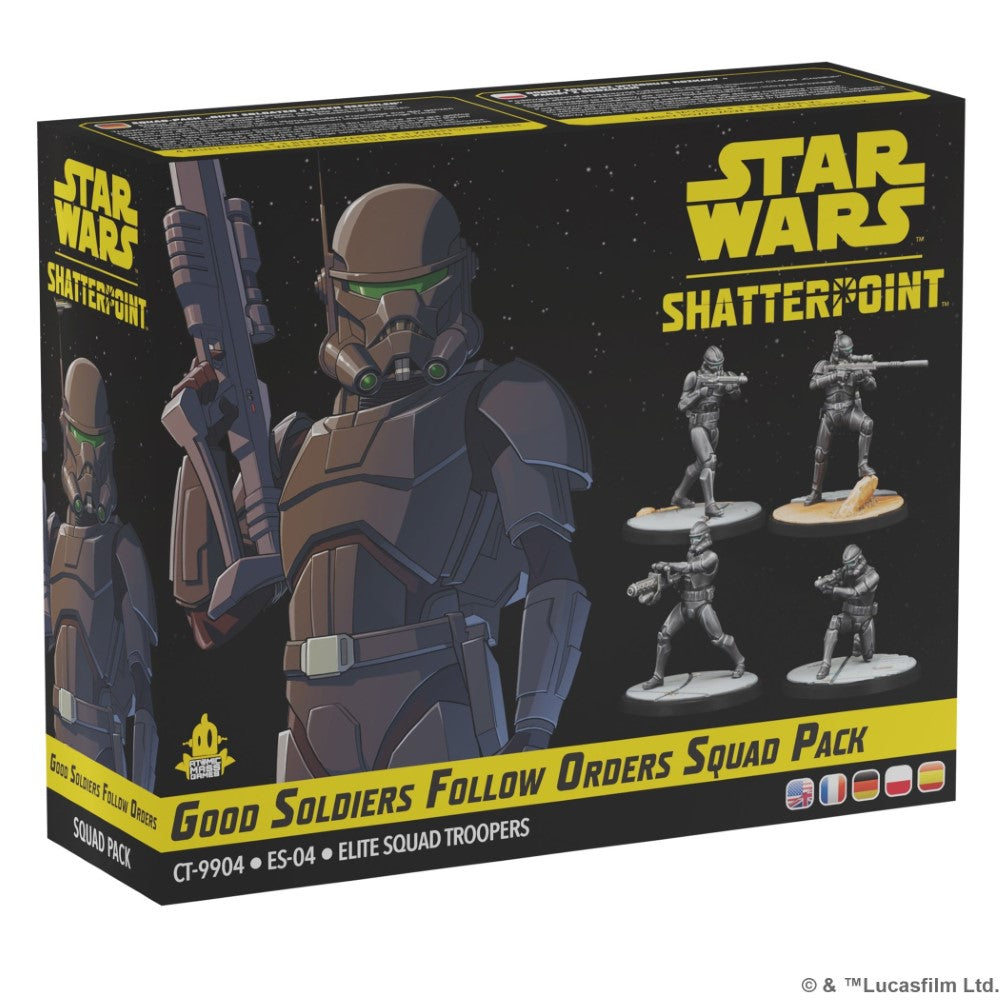 Star Wars: Shatterpoint – Good Soldiers Follow Orders Squad Pack - Good Games