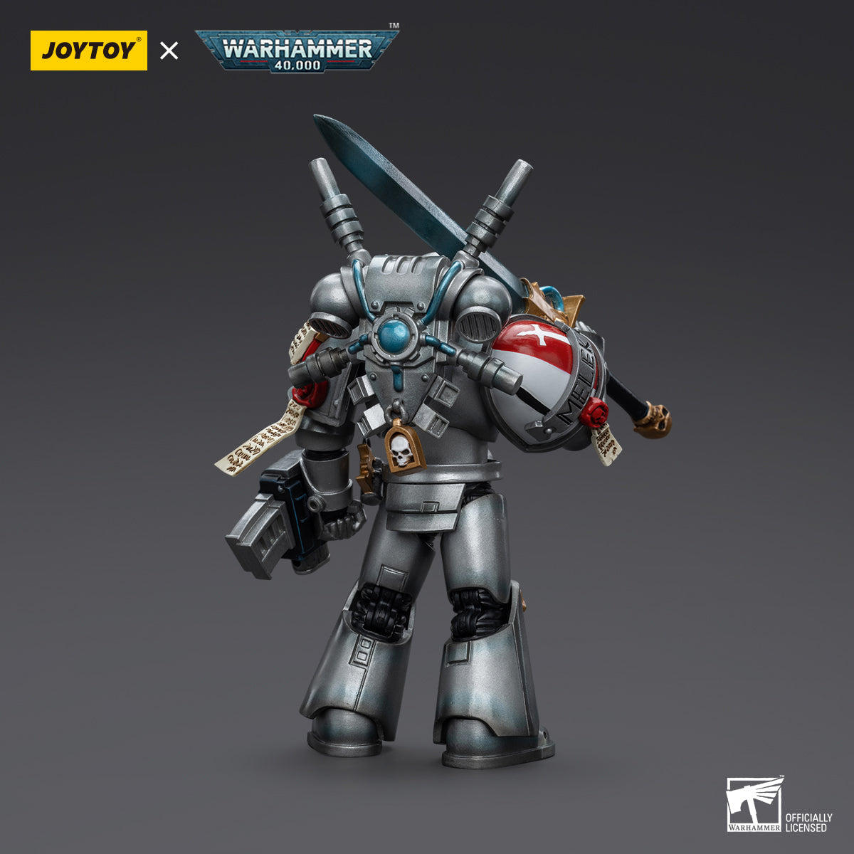 Warhammer Collectibles: 1/18 Scale Grey Knights Interceptor Squad Interceptor with Storm Bolter - Good Games