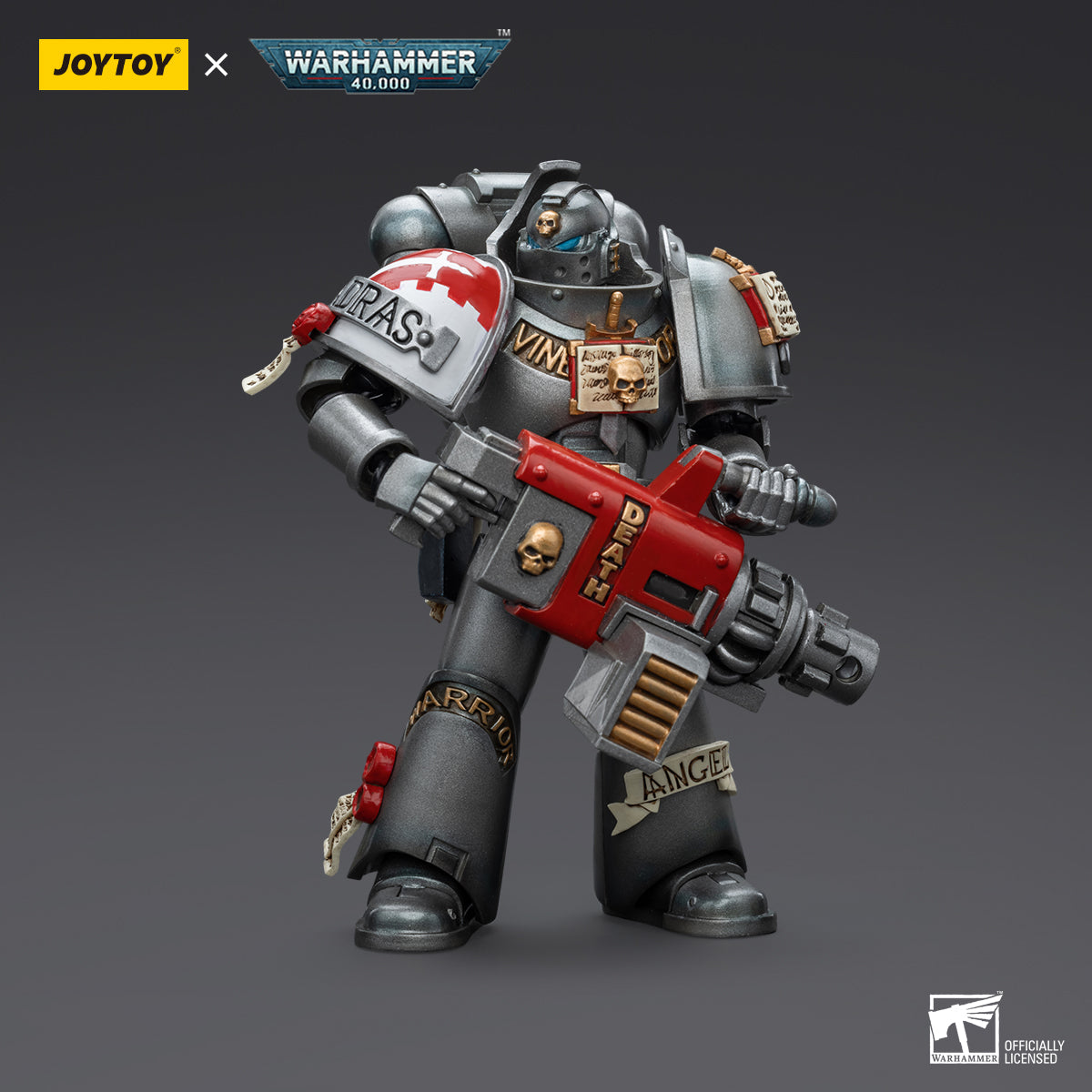 Warhammer Collectibles: 1/18 Scale Grey Knights Strike Squad Grey Knight with Psycannon - Good Games