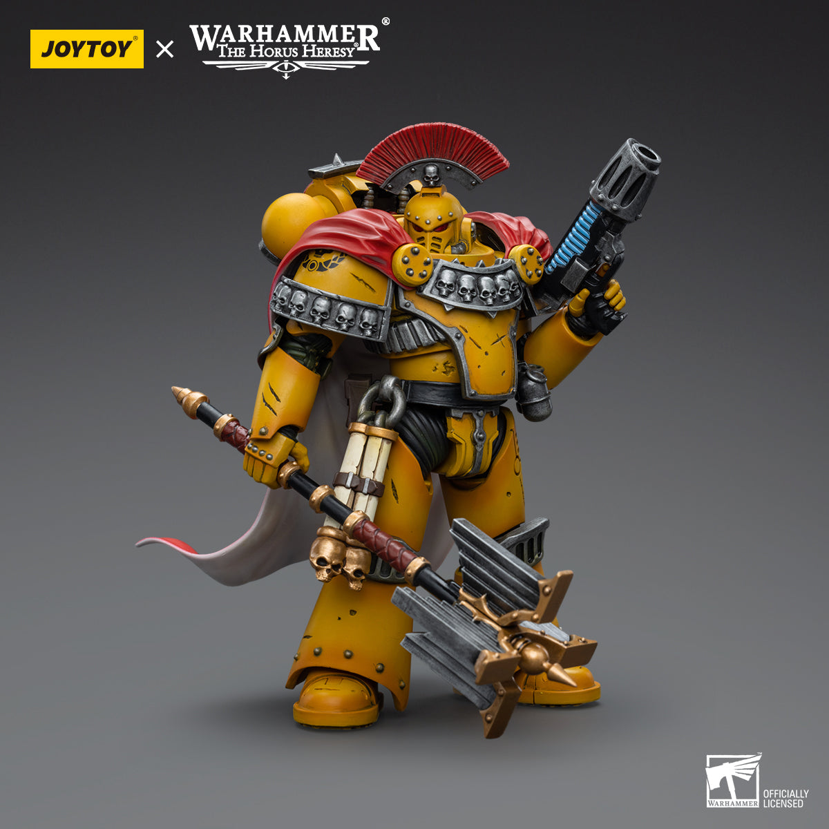 Warhammer Collectibles: 1/18 Scale Imperial Fists Legion Chaplain Consul - Good Games