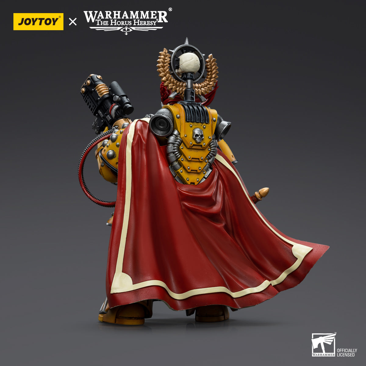 Warhammer Collectibles: 1/18 Scale Imperial Fists Legion Praetor with Power Sword - Good Games