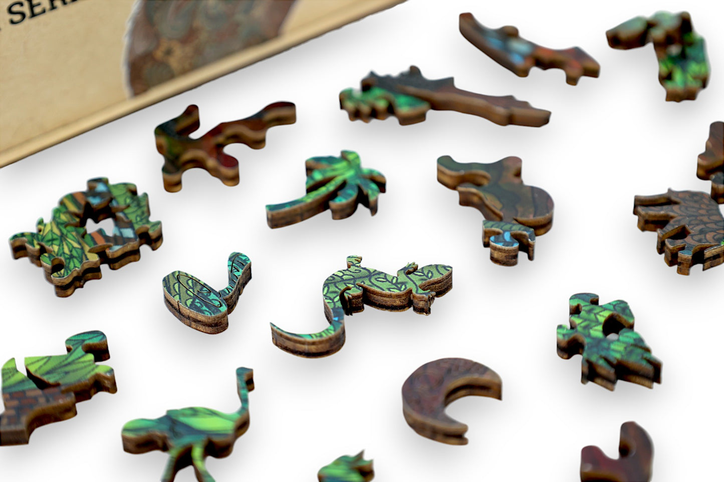 LPG Puzzles Wooden Antipodean Puzzle - Kiwi - Good Games