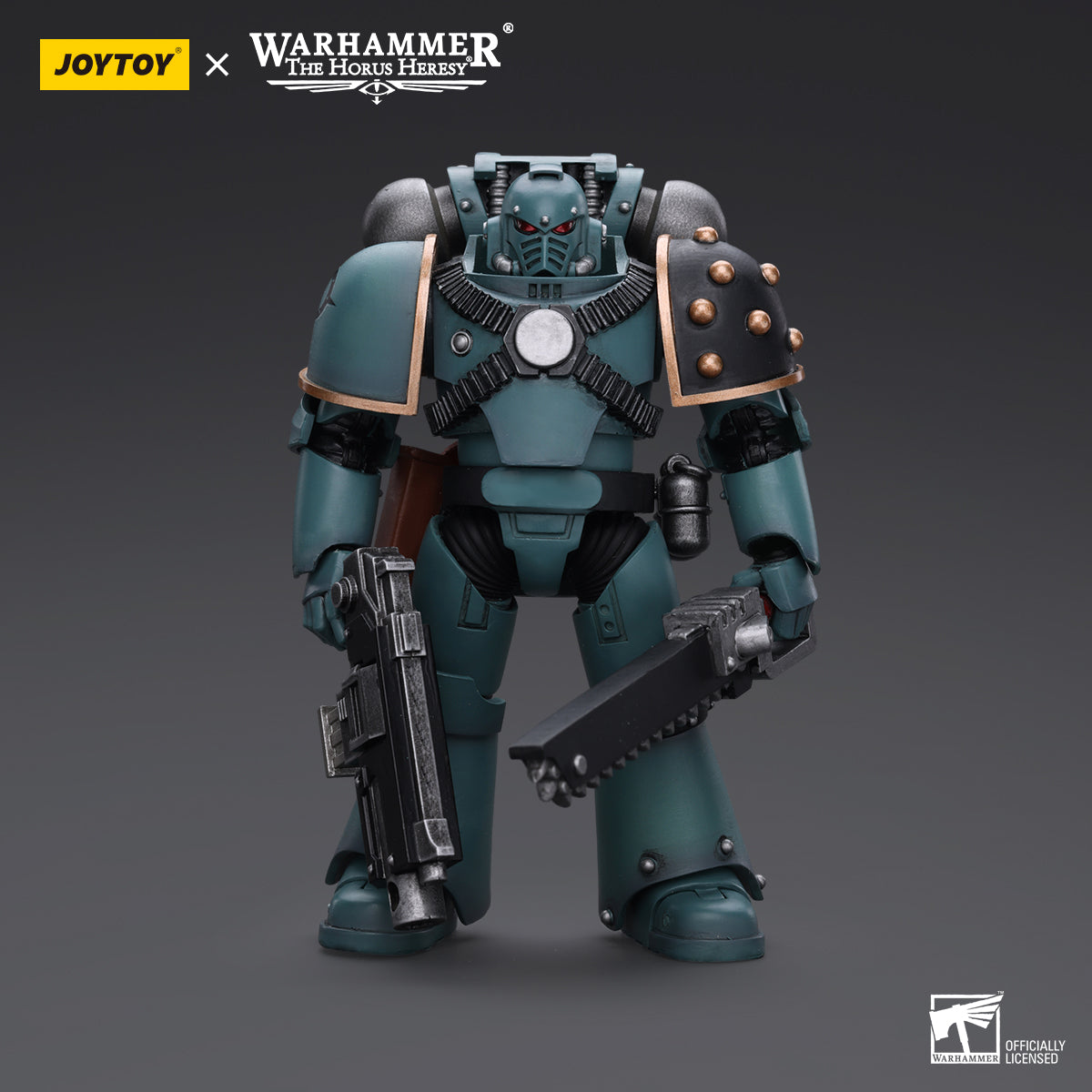 Warhammer Collectibles: 1/18 Scale Sons of Horus MKIV Tactical Squad Legionary with Bolter - Good Games