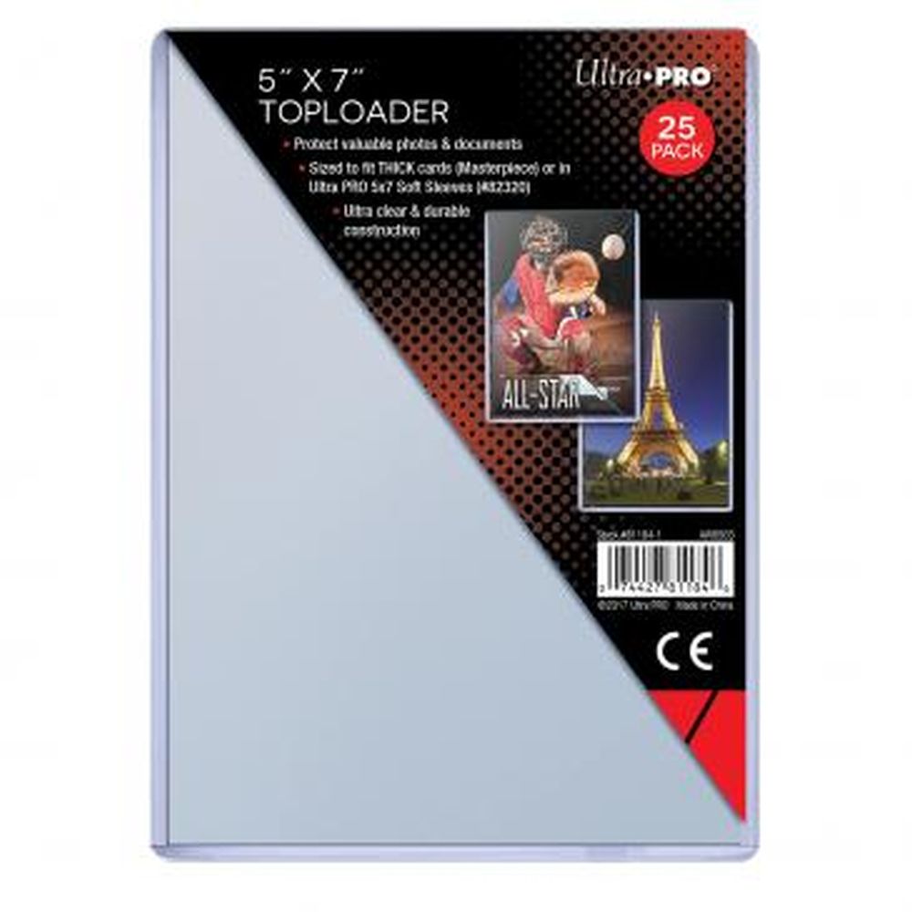 Ultra Pro - 1 5"x7" Toploader 25 Pack