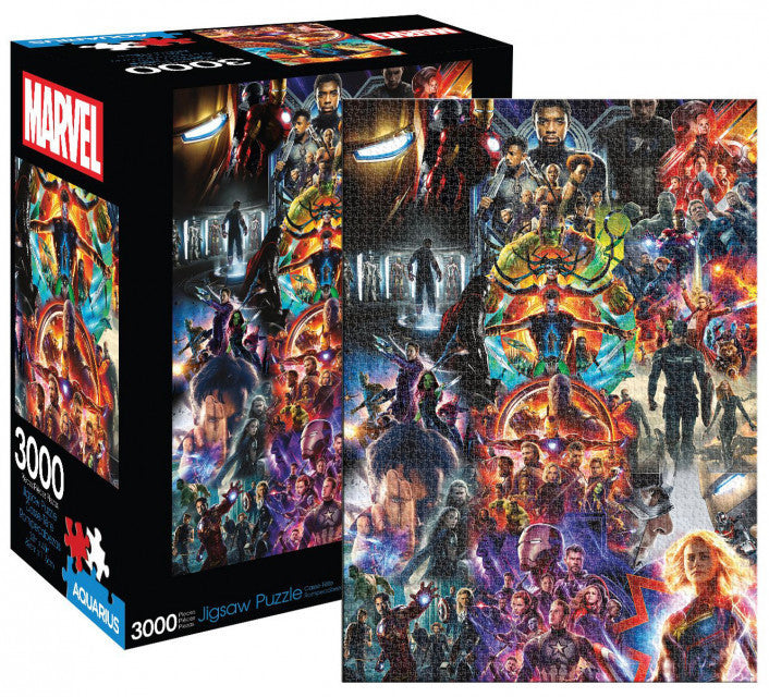 Aquarius - Marvel MCU Collage 3000 Piece Jigsaw - Good Games