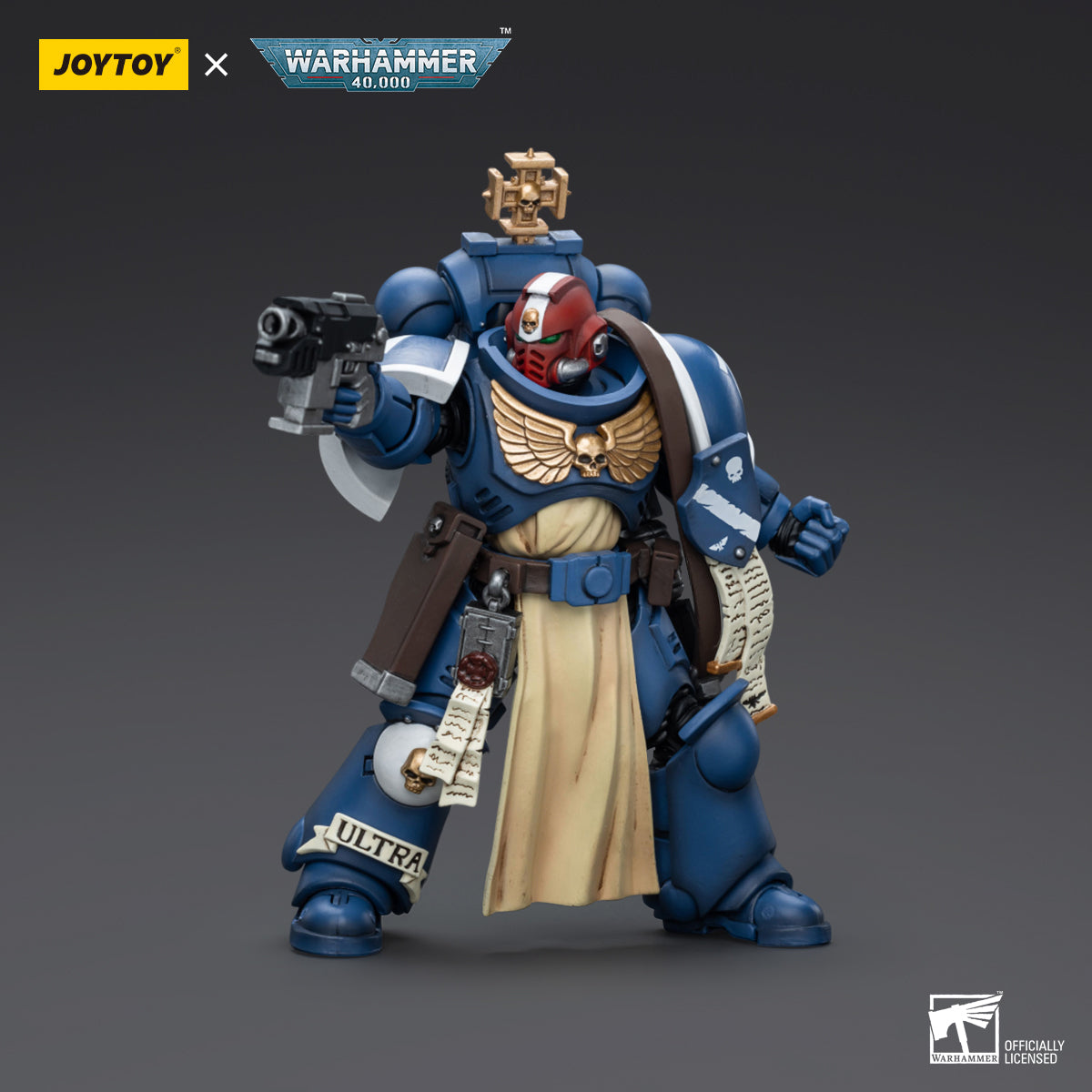 Warhammer Collectibles: 1/18 Scale Ultramarines Sternguard Veteran Sergeant - Good Games