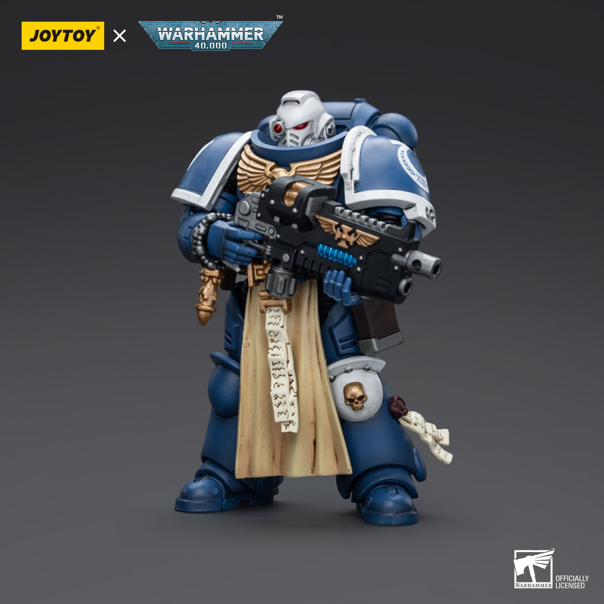 Warhammer Collectibles: 1/18 Scale Ultramarines Sternguard Veteran with Combi-Plasma - Good Games