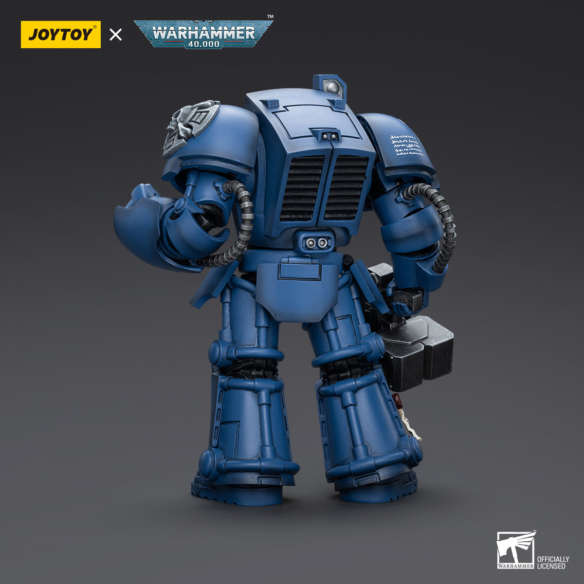 Warhammer Collectibles: 1/18 Scale Ultramarines Terminator Squad Terminator With Storm Bolter - Good Games
