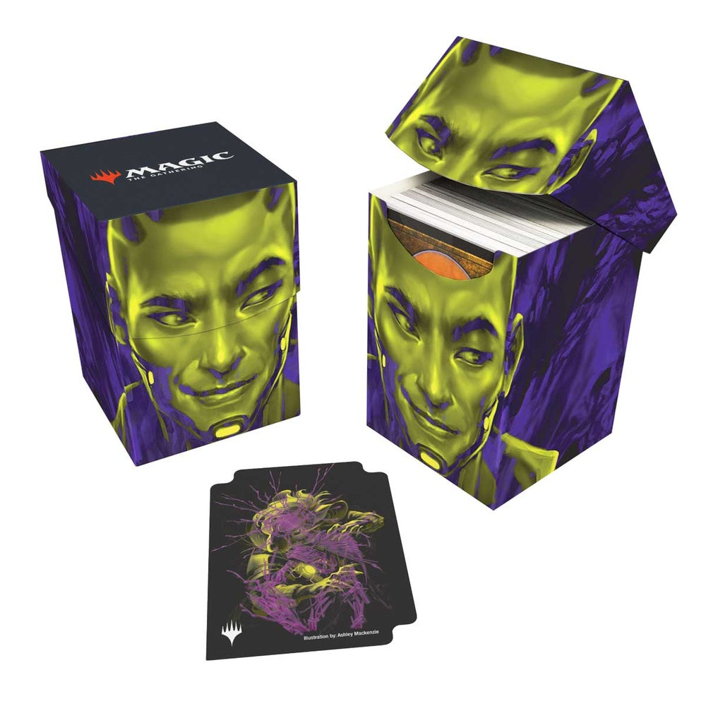 Ultra Pro - Duskmourn 100+ Deck Box Alt Art Key Character PW for Magic: The Gathering - Good Games